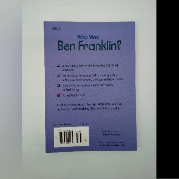Who Was Ben Franklin? Book History Homeschool Teacher Collection - Picture 7 of 7